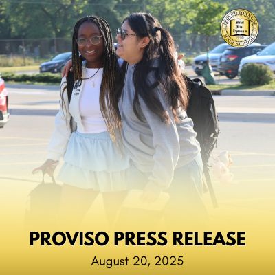  press release: District 209 Welcome Students Back With “100 Men and Women Welcome” Initiative 